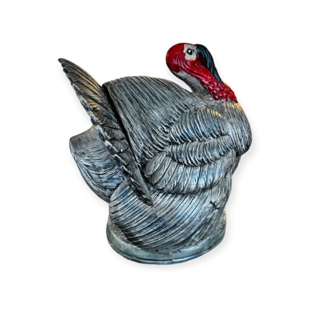 1970 Resin Turkey statue vintage figurines collectible - Picture 6 of 11